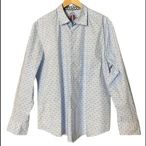 Robert Graham Men’s Classic Fit Button Down Shirt. Size 2XL